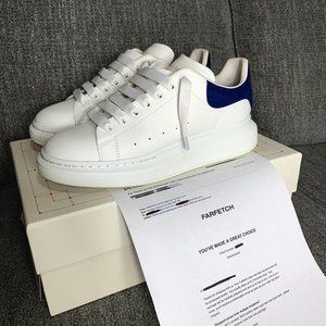 Alexander McQueen Sneakers White/Blue Size 10 Used